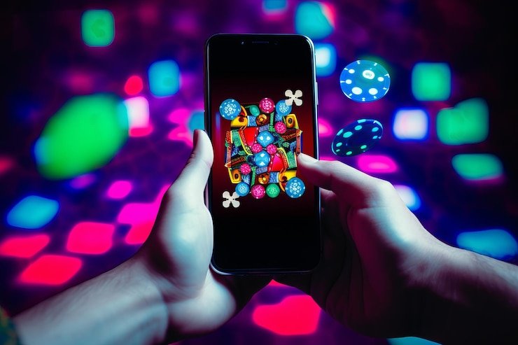 Live dealer revealing cards and settling Capsa Banting round