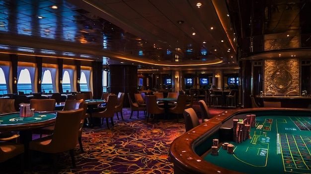 Blackjack table interface on mobile